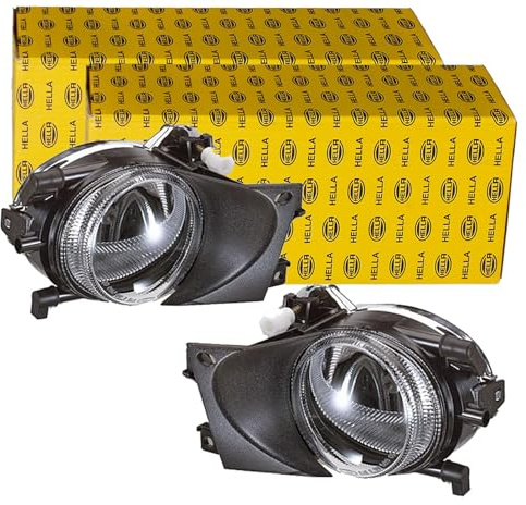 2x Hella H8 Nebelscheinwerfer Satz | 1NA 354 693-011 + 1NA 354 693-021 Kompatibel mit 5 (E39),5 Touring (E39)