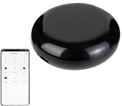 Controllo Remoto IR WiFi Intelligente, Telecomando Universale a Infrarossi per Condizionatore, TV, DVD, Hub di Controllo Remoto Tutto in Uno per Automazione Domestica, Compatibile Alexa e Google Home