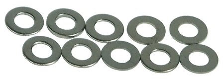 Unterlegscheibe DIN 125 M4 - black nickel (10er pack)