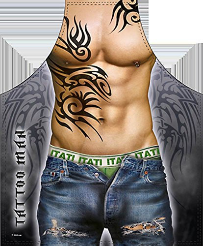 itati Kochschürze Tattoo Man