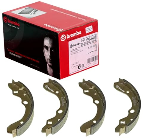 Brembo S49506 Bremsbacken, Anzahl 4 | Kompatibel mit: MAZDA 323 C V, 323 F V, 323 P V, 323 S V, MX-3