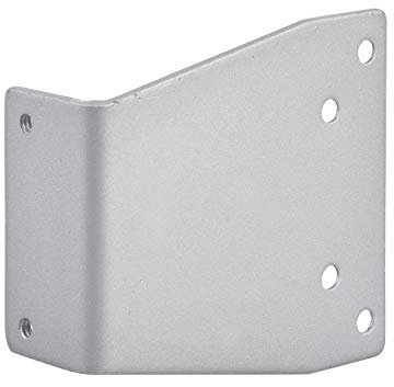 THIRARD - Patte de fixation pour ferme-porte, pour montage de bras parallèles, argent
