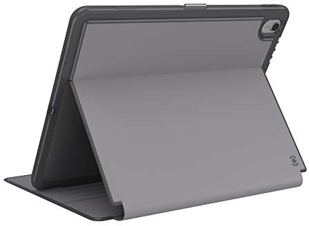 Speck Presidio Pro - Funda Tipo Libro para Apple iPad Pro de 12.9 Pulgadas (2018) Gen 2, Color Gris