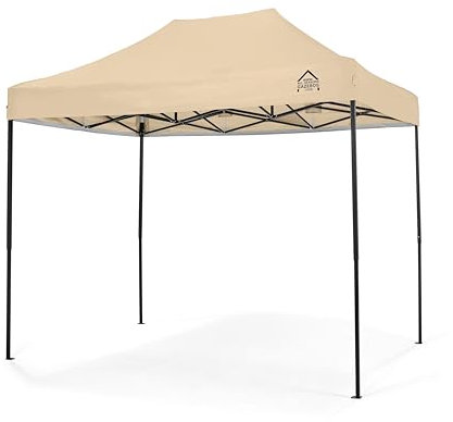 All Seasons Gazebos 3x2m vollständig wasserdichtes Faltpavillon - Beige