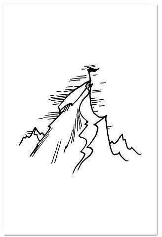 Azeeda Super A1 'Mount Everest' Poster/Kunstdruck (PP00119637)