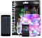 BTF-LIGHTING Intelligente Lichterketten RGB IC WS2812B IC 10M Transparenter Draht USB Bluetooth Twinkle mit Timer und Fernbedienung Musik Sync Modi Farbe Chasing Lichter für Weihnachten IP65 DC5V