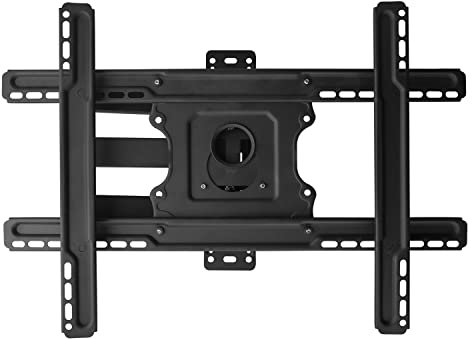Ekon supporto da parete TV, supporto mobile doppio, per TV da 32 a 75 pollici, max 50 KG, VESA 600x400, doppio braccio estendibile, orientabile, viti incluse
