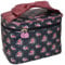 Camomilla Milano Beauty Case, Beauty Bag, Borsa Porta Trucchi, Collezione Jardin de Fleur, Misura Large, Colore Blu