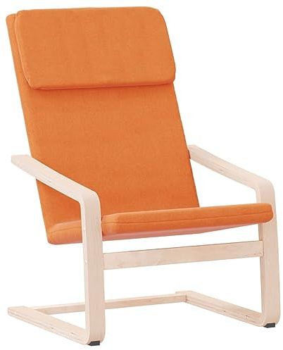 vidaXL Relaxsessel Dunkelgelb Stoff