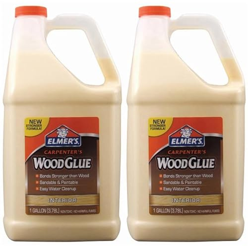 2-Pack of 1 gal Elmer's E7050 Carpenter's Interior Wood Glue