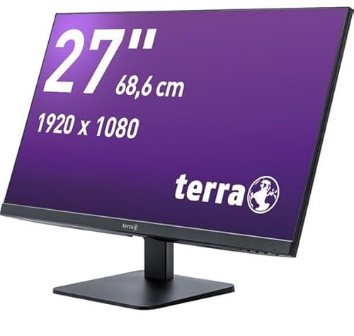 TERRA Wortmann AG 3030203 PC-Monitor 68,6 cm (27 Zoll), 1920 x 1080 Pixel, Full HD LCD, Schwarz
