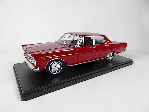 OPO 10 - Miniaturauto im Maßstab 1:24, kompatibel mit Ford Galaxie 500 von 1965 – M011