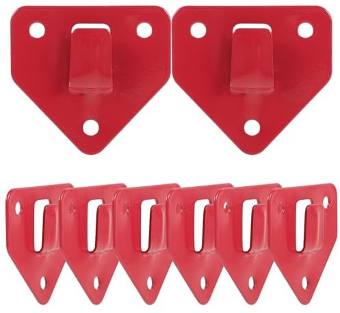 Uonlytech 8 STK Wandhalterung Hakenhalterung für Feuerlöscher Universelle Feuerlöscherhalterung Trockenfeuerlöscherhalter Feuerlöscherhaken für die Wand Halterungen für Feuerlöscher Zubehör