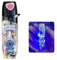 Briquet à Flamme directe Coupe-Vent, Briquet de Dessin animé Mignon, Mini Briquet Portable et Durable, Briquet à Chambre à gaz Transparent Visible, Cadeau de Vacances (Butane Non Inclus) (Color : C)
