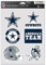 Wincraft NFL Aufkleber Multi-Use 6er Set 19x14cm Dallas Cowboys