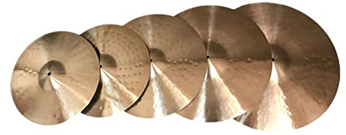 14 16 18 20 5-teilige Handgemachte Beckensätze Für Jazz Drum Sets Gold Cymbal set
