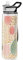 Mnsruu Geometry Dots Wasserflasche mit Strohhalm, 1 Liter, Sportflasche, Tritan, BPA-frei, klare Trinkflasche für Erwachsene, Outdoor, Schule, Fitnessstudio, Reisen