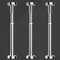 Soportes para fregaderos bajo encimera, sistema de reparación de fregaderos, soportes para fregaderos de acero inoxidable, patas para muebles, patas para fregaderos de altura ajustable para cocina y
