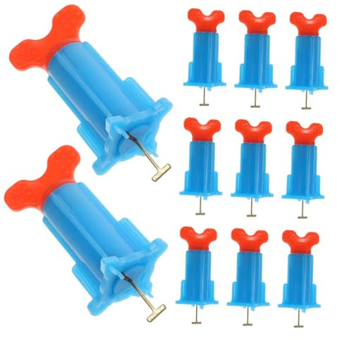 Housoutil 20sets Fliesen-Nivelliersystem Kit, Wiederverwendbares Nivelierset Keile Fliesen Nivelliersystem, Flieseninstallationswerkzeug Für Wand Und Bodenfliesen