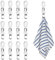 12 Pcs Towel Clips, Towel Hangers with Loops, Aufhänger für Handtücher als Handtuchklammern, Strapazierfähigen Handtuch Henkel Hooks for Towels, Handtuchclips für Küche, Badezimmer und Camping, Weiß