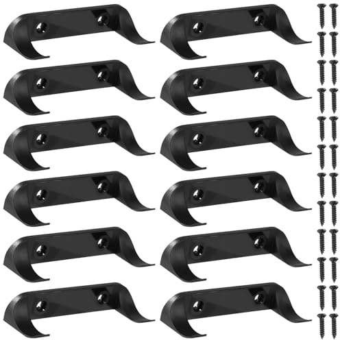 12-Piece Car Display Wall Mount - Stable Vertical Toy Car Holder/Shelf(COLOR:Black)