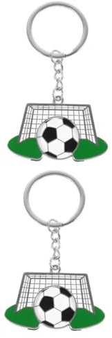 BESPORTBLE 2pièces Porte-clés De Caddie Avec Jeton De Accessoire Pratique Pour Pour Amateurs De Football Anniversaire