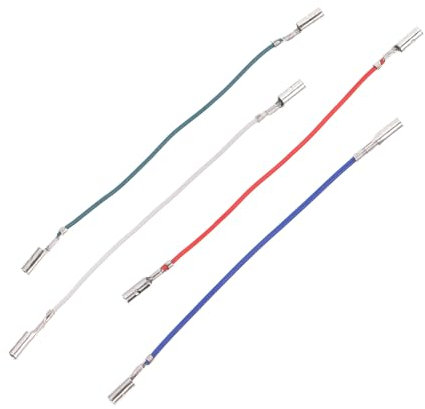 4 Pièces Câbles Phono Fils pour Tourne Disques et Appareils Audio Flexibles et Pratiques