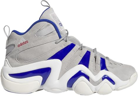 adidas Mens Crazy 8 Basketball Sneakers Shoes - Grey, Grey, 8.5 UK