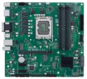 scheda madre Scheda madre Fit For ASUS Pro B660M-C D4 CSM LGA 1700 DDR4 B660M B660 Supporta CPU i5 10400f i3 12100f 12400f