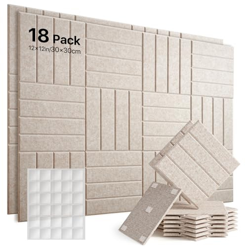 Woovio 180x90cm Tablero Corcho Autoadhesivo 18 Piezas, Beige | Alternativa al corcho, 90 Almohadillas, Sin Taladrar, Visión Board, Para Hogar Escuela Oficina, Protección Diana Dardos
