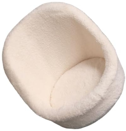 Levemolo Newborn Photography Sofa Photography Sofa White Plush Cloth Adorable Shape Entertainment Tool Safe Suitable and Room
