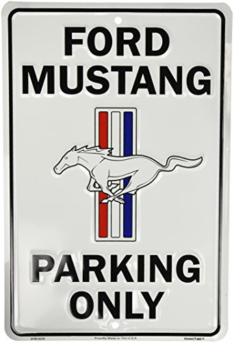 Ford Mustang Parking Only Sign By Tag City