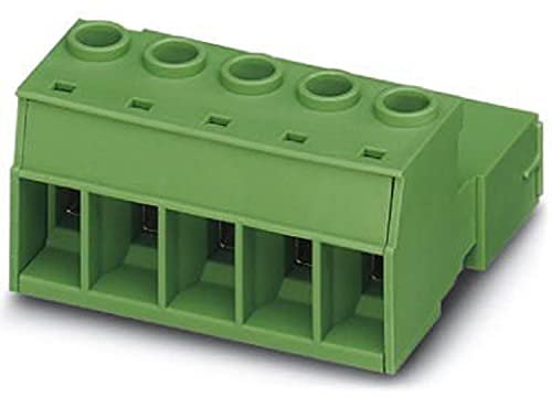 PHOENIX CONTACT IPC 16/9-ST-10,16 Leiterplattensteckverbinder, 16 mm² Nennquerschnitt, 9 Anschlüsse, IPC 16/..-ST Artikelfamilie, 10.16 mm Rastermaß, Grün, 25 Stück