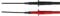 Gossen Metrawatt Z503F Prüfspitzen-Set Buchse 4mm CAT III 600V Schwarz, Rot 1St.