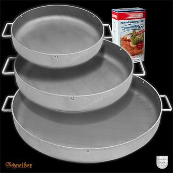 Schneider Eisenpfanne mit 2 Griffen Ø 60 cm