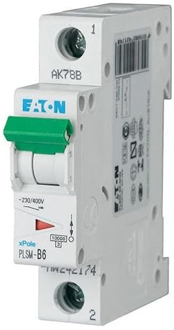 Eaton Leitungsschutzschalter 6A 1p B-Charakteristik PLSM-B6-MW 242174 (ALT 244702)