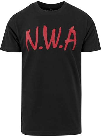 Mister Tee Herren N.W.A Tee, Männer T-Shirt in 3 verschiedenen Farben, Größe XS - 3XL