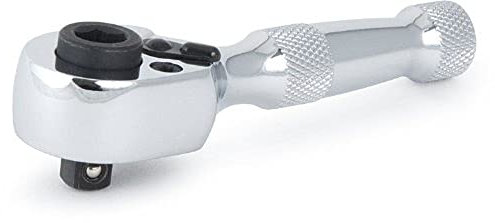 Titan Tools 12101 Mini-Ratsche, 1/4-Zoll-Antrieb, 7,6 cm, mehrfarbig