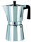Oroley - Caffettiera Italiana New Vitro | Alluminio | 9 Tazze | Caffettiera per Vetroceramica, Fuoco e Gas | Stile Classico