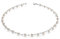 Perlenkette Kette Collier Halskette echte Perlen creme-weiÃŸ Halsschmuck Damen