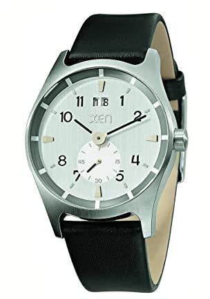 Xen Herrenuhr schwarz/Silber XQ0212