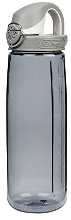 Nalgene Trinkflasche 'Everyday OTF' - 0,7 L grau, Deckel grau-weiss