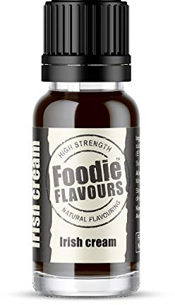 Foodie Flavours Natural Irish Cream Flavouring, High Strength - 15ml