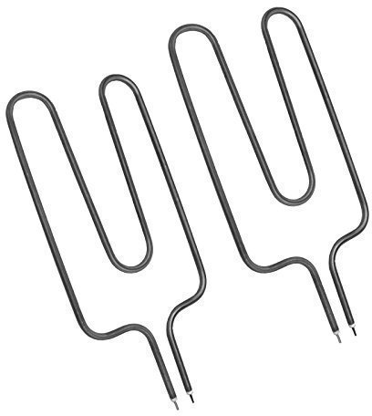 First4Spares Replacement 2 Pin Heater Element Twin Pack for Dimplex Storage Heaters - 850w