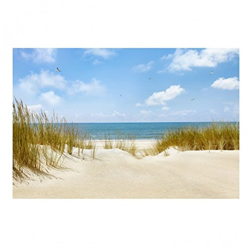 Bilderwelten Strand an der Nordsee Vliestapete, Größe: 255cm x 384cm