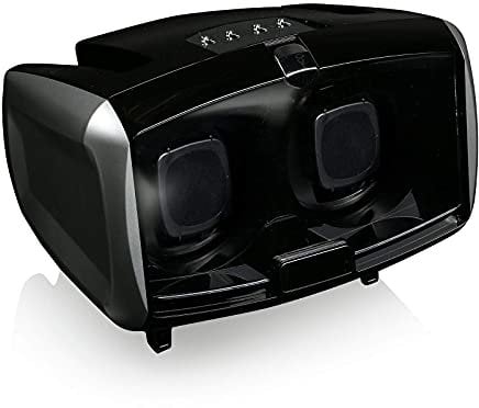 Watchwell® Uhrenbeweger Luxor Schwarz/Silber für 2 Automatikuhren