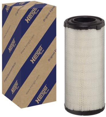 HENGST - Luftfilter E586L - Luft-Filtereinsatz für KFZ | Hochwertiger Motorluftfilter für Otto- oder Dieselmotor - Schutz für Motoren - Wasserbeständig
