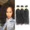 Huarisi Curly Brazilian Hair 3 Bundles Lockige Haar Tressen Kinky Hair Bundles Echthaar Brasilianisches Lockige Haare 100 Human Hair Weave for Black Women 18 20 22 Inch