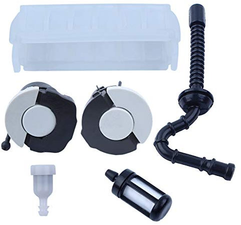 Haishine Depósito de Combustible Respiradero Tapón de Aceite Aire Filtro de Combustible Línea para Stihl MS250 023 025 MS210 MS230 Motosierra