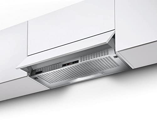 Faber - Cappa ad incasso 2152 SRM LG A90 finitura grigio chiaro da 90cm